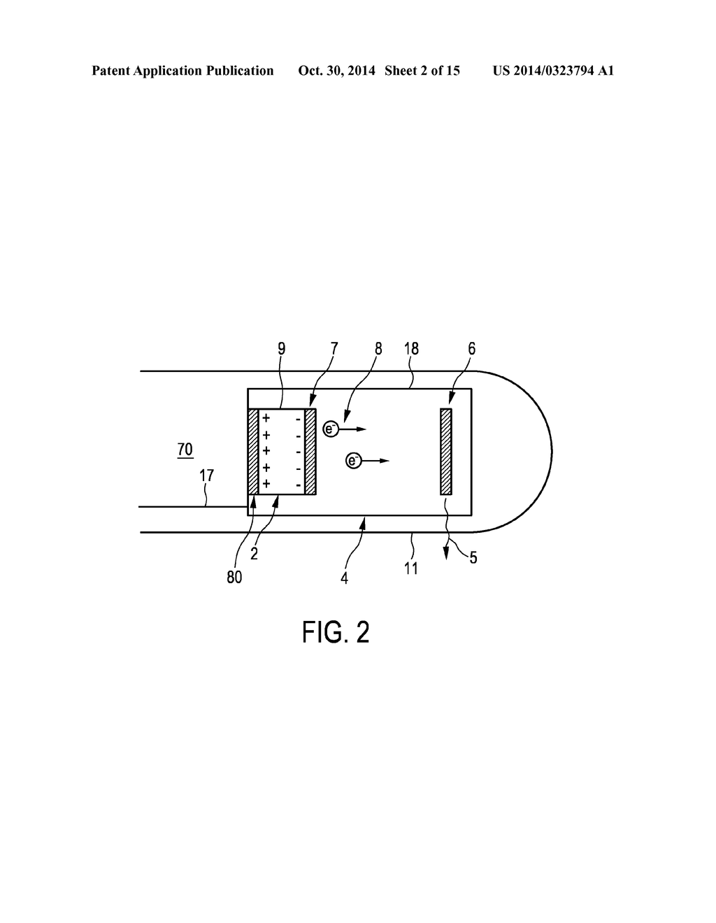 ELECTRONIC BRACHYTHERAPY RADIATION APPLICATION APPARATUS COMPRISING A     PIEZOELECTRICALLY POWERED X-RAY SOURCE - diagram, schematic, and image 03