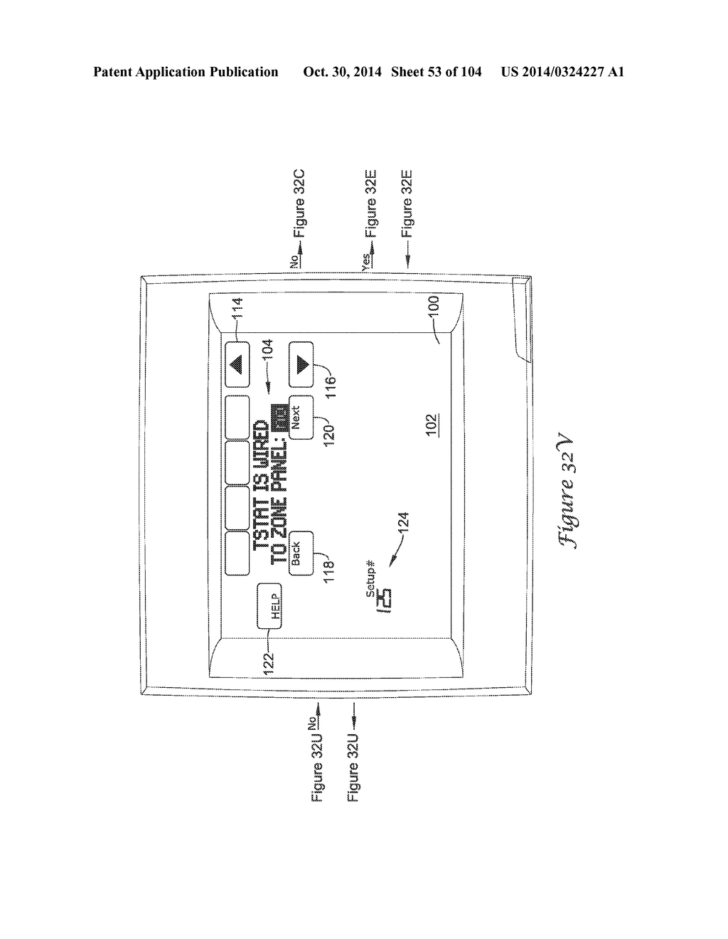 HVAC CONTROLLER HAVING A FIXED SEGMENT DISPLAY WITH AN INTERACTIVE MESSAGE     CENTER - diagram, schematic, and image 54