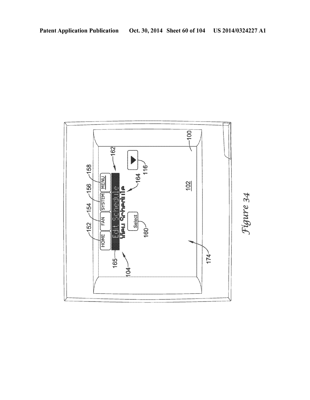 HVAC CONTROLLER HAVING A FIXED SEGMENT DISPLAY WITH AN INTERACTIVE MESSAGE     CENTER - diagram, schematic, and image 61