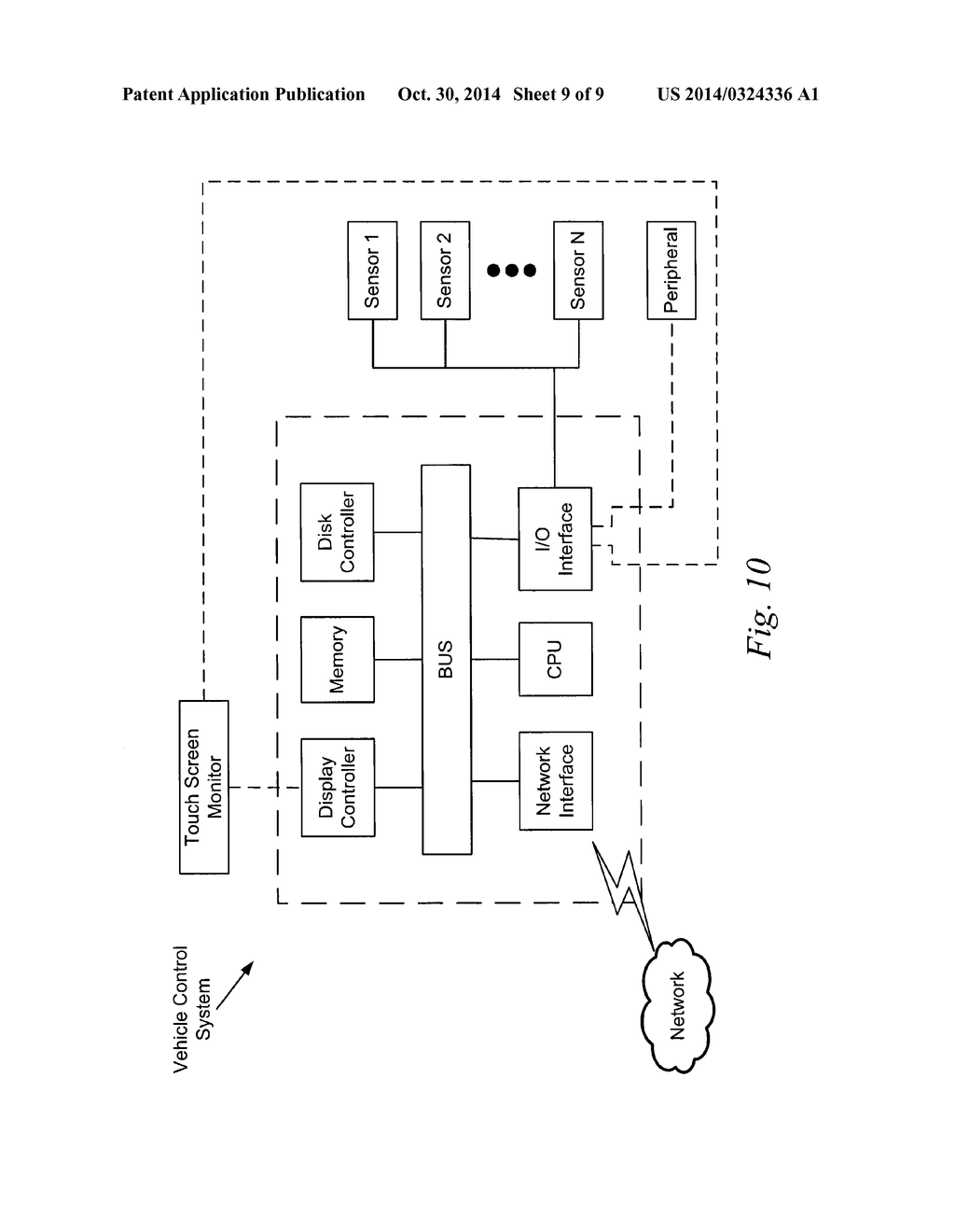 NAVIGATION OF ON-ROAD VEHICLE BASED ON VERTICAL ELEMENTS - diagram, schematic, and image 10