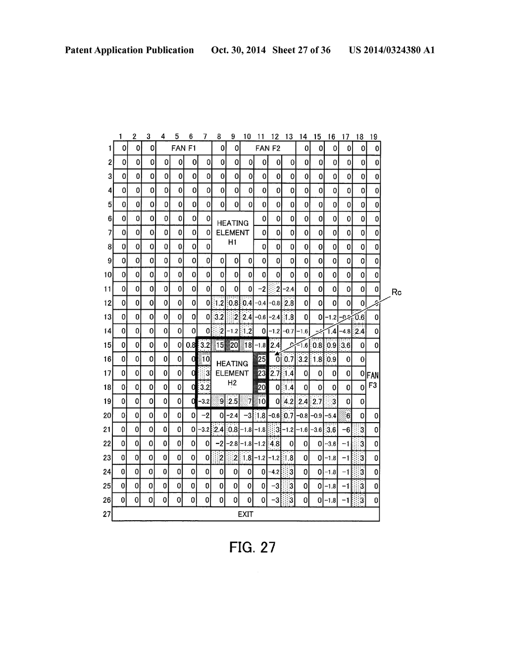 INFORMATION PROCESSING APPARATUS AND COOLING PERFORMANCE EVALUATION METHOD - diagram, schematic, and image 28