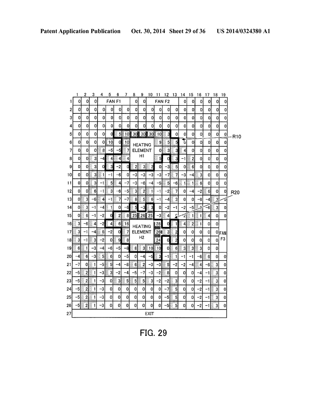 INFORMATION PROCESSING APPARATUS AND COOLING PERFORMANCE EVALUATION METHOD - diagram, schematic, and image 30