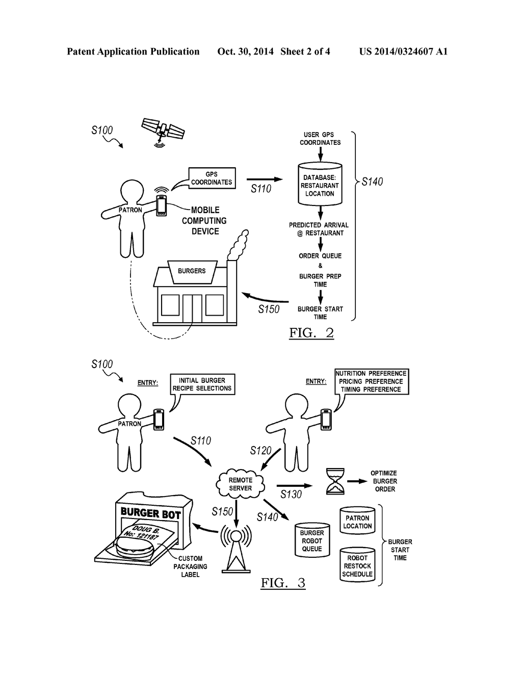 METHOD FOR DELIVERING A CUSTOM SANDWICH TO A PATRON - diagram, schematic, and image 03