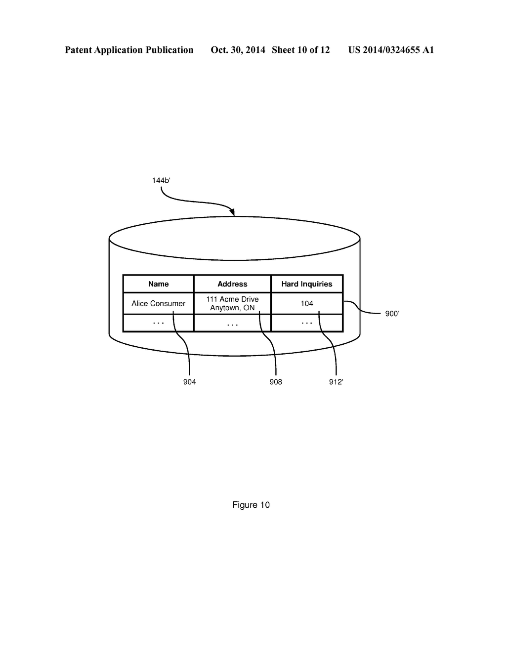 ELECTRONIC SYSTEM, COMPUTING DEVICE AND METHODS FOR UPDATING DATA RECORDS     ACROSS MULTIPLE ELECTRONIC CREDIT DATABASES - diagram, schematic, and image 11