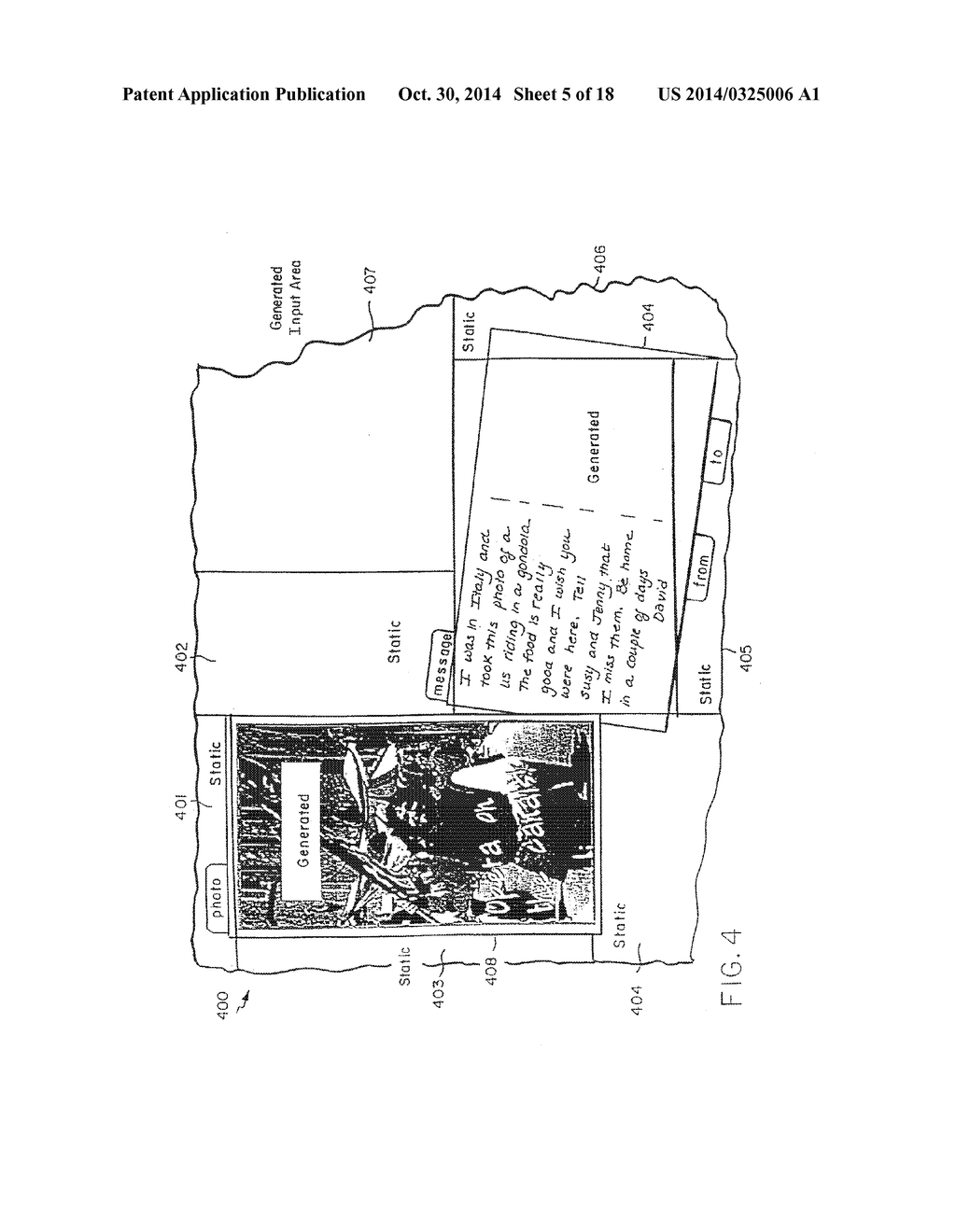 METHOD AND SYSTEM FOR CREATING MESSAGES INCLUDING IMAGE INFORMATION - diagram, schematic, and image 06