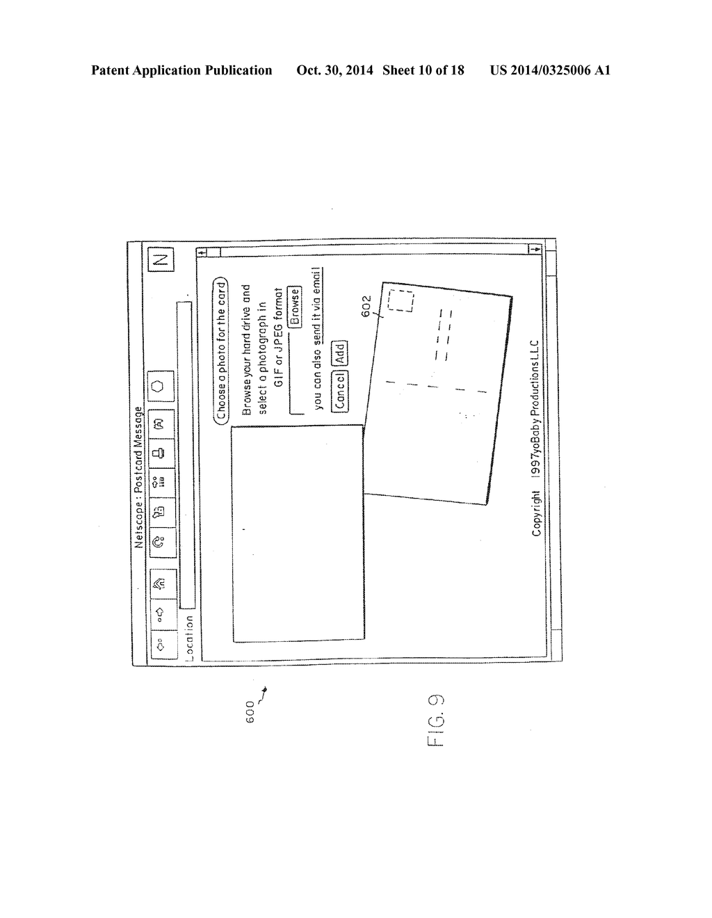 METHOD AND SYSTEM FOR CREATING MESSAGES INCLUDING IMAGE INFORMATION - diagram, schematic, and image 11