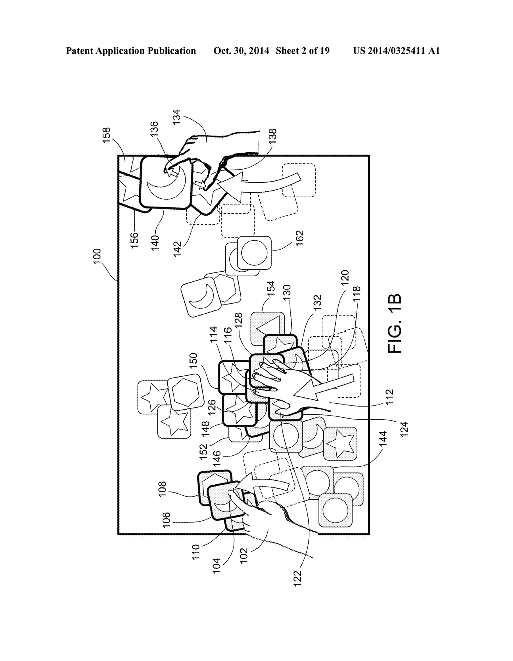 MANIPULATION OF OVERLAPPING OBJECTS DISPLAYED ON A MULTI-TOUCH DEVICE - diagram, schematic, and image 03