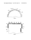 APPLYING CONTEXTUAL FUNCTION TO A GRAPHICAL USER INTERFACE USING     PERIPHERAL MENU TABS diagram and image