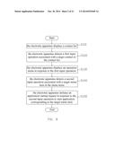 METHOD, DEVICE AND STORAGE MEDIUM FOR STARTING APPLICATION IN ELECTRONIC     APPARATUS diagram and image