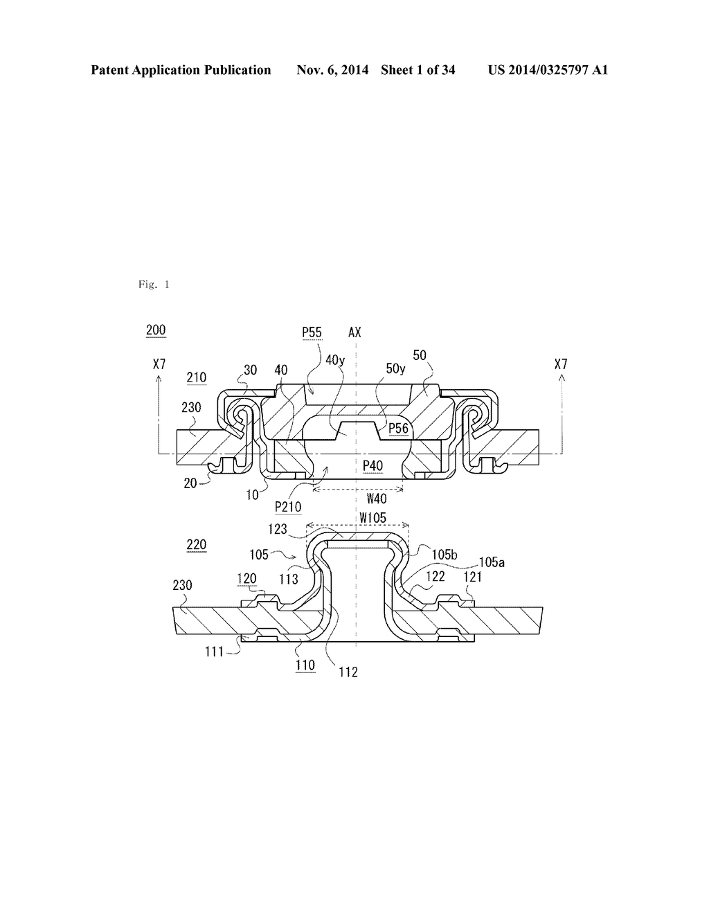 Female Snap Button and Snap Button - diagram, schematic, and image 02