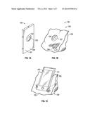 FILLED AMORPHOUS BAG APPARATUS FOR POSITIONING SCREENED DEVICES AND METHOD     FOR THE USE THEREOF diagram and image