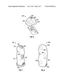 FILLED AMORPHOUS BAG APPARATUS FOR POSITIONING SCREENED DEVICES AND METHOD     FOR THE USE THEREOF diagram and image