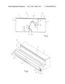 Panel of a Floor Covering Having a Locking Surface Sloped Along a Lateral     Edge diagram and image