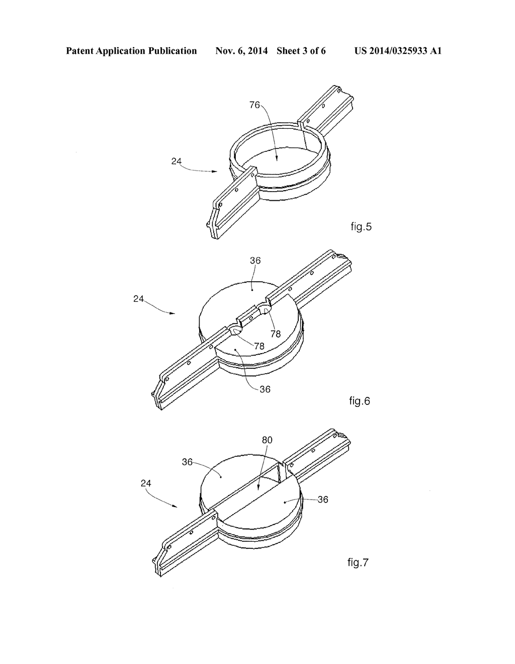 SAFETY DEVICE, METHOD FOR MANUFACTURING SAID SAFETY DEVICE AND METHOD FOR     SAFELY INSTALLING A SERVICE ELEMENT PASSING THROUGH AN APERTURE - diagram, schematic, and image 04