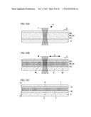 METHOD OF MANUFACTURING BASE BODY HAVING MICROSCOPIC HOLE, AND BASE BODY diagram and image