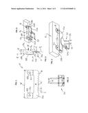 OFFSET HANGER FOR MINIMIZING SPACE BETWEEN FRAME AND WALL diagram and image