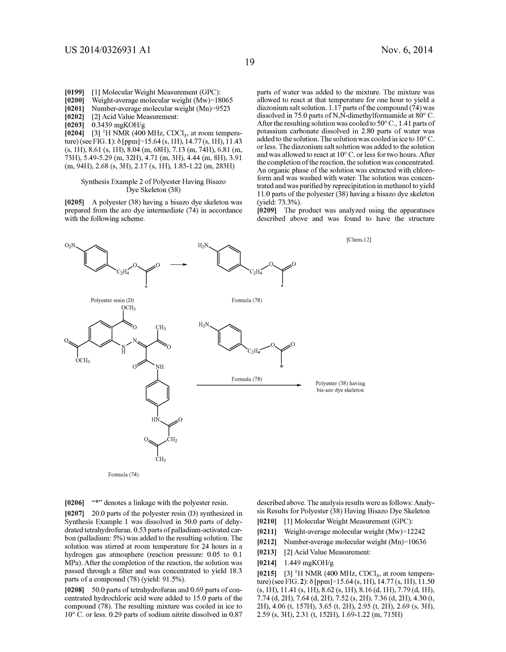 NOVEL COMPOUND HAVING BISAZO DYE SKELETON, PIGMENT COMPOSITION CONTAINING     THE SAME, PIGMENT DISPERSION, INK, AND COLOR FILTER RESIST COMPOSITION - diagram, schematic, and image 22