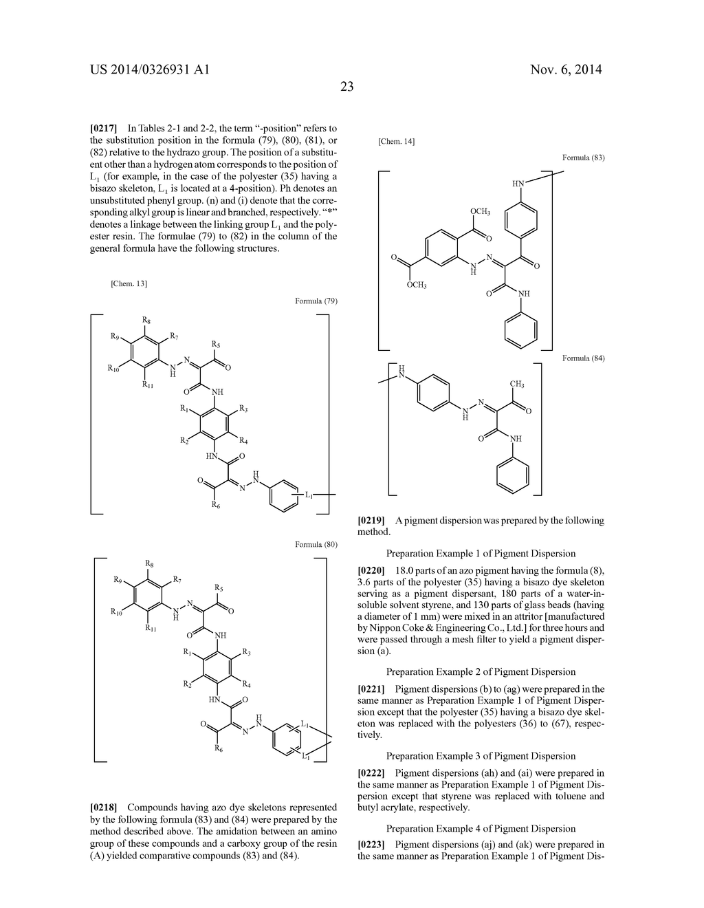 NOVEL COMPOUND HAVING BISAZO DYE SKELETON, PIGMENT COMPOSITION CONTAINING     THE SAME, PIGMENT DISPERSION, INK, AND COLOR FILTER RESIST COMPOSITION - diagram, schematic, and image 26