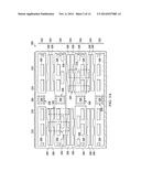 SRAM WELL-TIE WITH AN UNINTERRUPTED GRATED FIRST POLY AND FIRST CONTACT     PATTERNS IN A BIT CELL ARRAY diagram and image