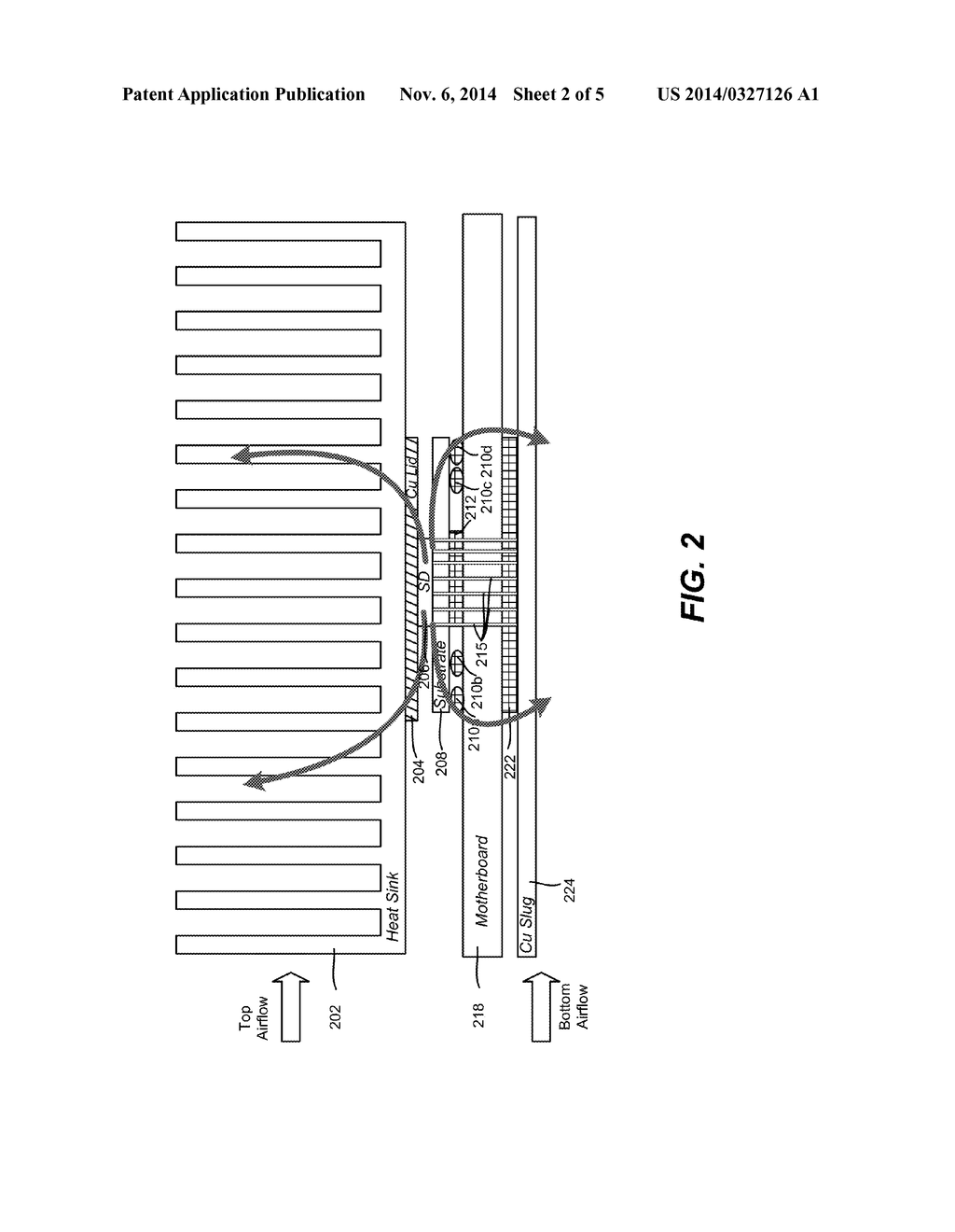 COOLING INTEGRATED CIRCUIT PACKAGES FROM BELOW - diagram, schematic, and image 03