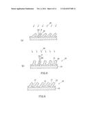 METHOD FOR PRODUCING FINE CONVEX PATTERN STRUCTURE AND FINE CONVEX PATTERN     PRODUCTION SYSTEM diagram and image