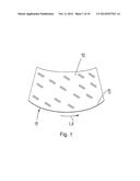 MOLDING ELEMENT FOR JOINING A PART TO A FIXED WINDOW PANE OF A VEHICLE diagram and image