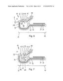 MOLDING ELEMENT FOR JOINING A PART TO A FIXED WINDOW PANE OF A VEHICLE diagram and image