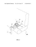 WARNING DEVICE FOR A CAR SEAT BASE diagram and image