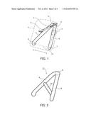 FRAME STRUCTURE FOR SEAT BACK diagram and image