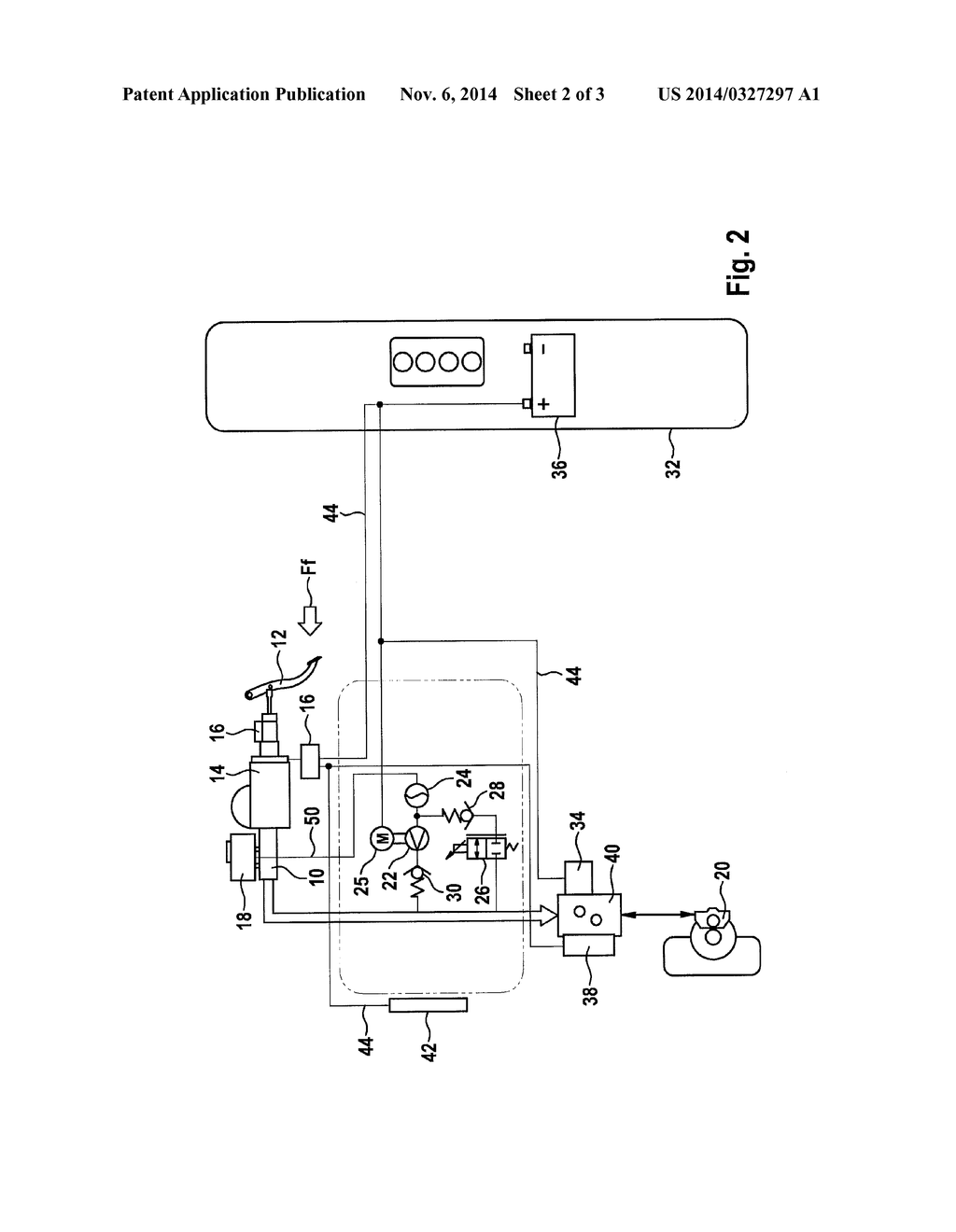 BRAKE SYSTEM FOR A VEHICLE AND METHOD FOR OPERATING A BRAKE SYSTEM OF A     VEHICLE - diagram, schematic, and image 03