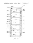 CABINETS AND MIRRORS SELECTIVELY MOUNTED ON HINGES SUPPORTING ROOMDOORS ON     DOOR FRAMES, HINGES FOR SUCH MOUNTINGS, AND METHODS FOR SO MOUNTING diagram and image