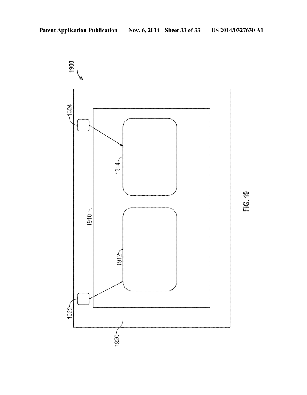 METHOD, APPARATUS, AND SYSTEM FOR DISTRIBUTED PRE-PROCESSING OF TOUCH DATA     AND DISPLAY REGION CONTROL - diagram, schematic, and image 34