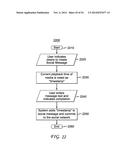 METHOD AND SYSTEM FOR PROVIDING A GRAPHICAL REPRESENTATION ON A SECOND     SCREEN OF SOCIAL MESSAGES RELATED TO CONTENT ON A FIRST SCREEN diagram and image