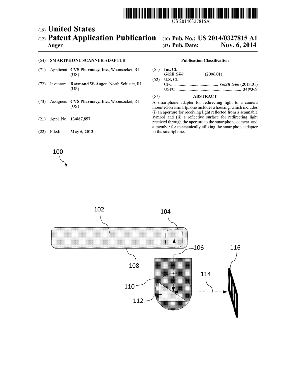 SMARTPHONE SCANNER ADAPTER - diagram, schematic, and image 01