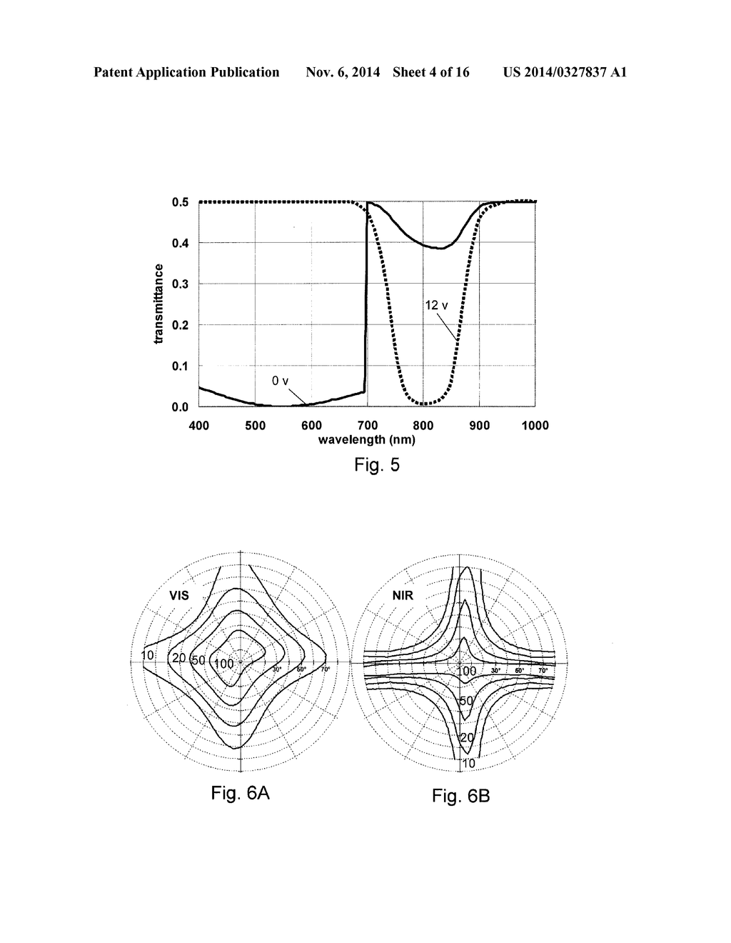 ENHANCED VISION SYSTEM IMPLEMENTED WITH OPTICAL SHUTTER ALTERNATELY     TRANSMITTING VISIBLE RADIATION AND NEAR INFRARED RADIATION - diagram, schematic, and image 05