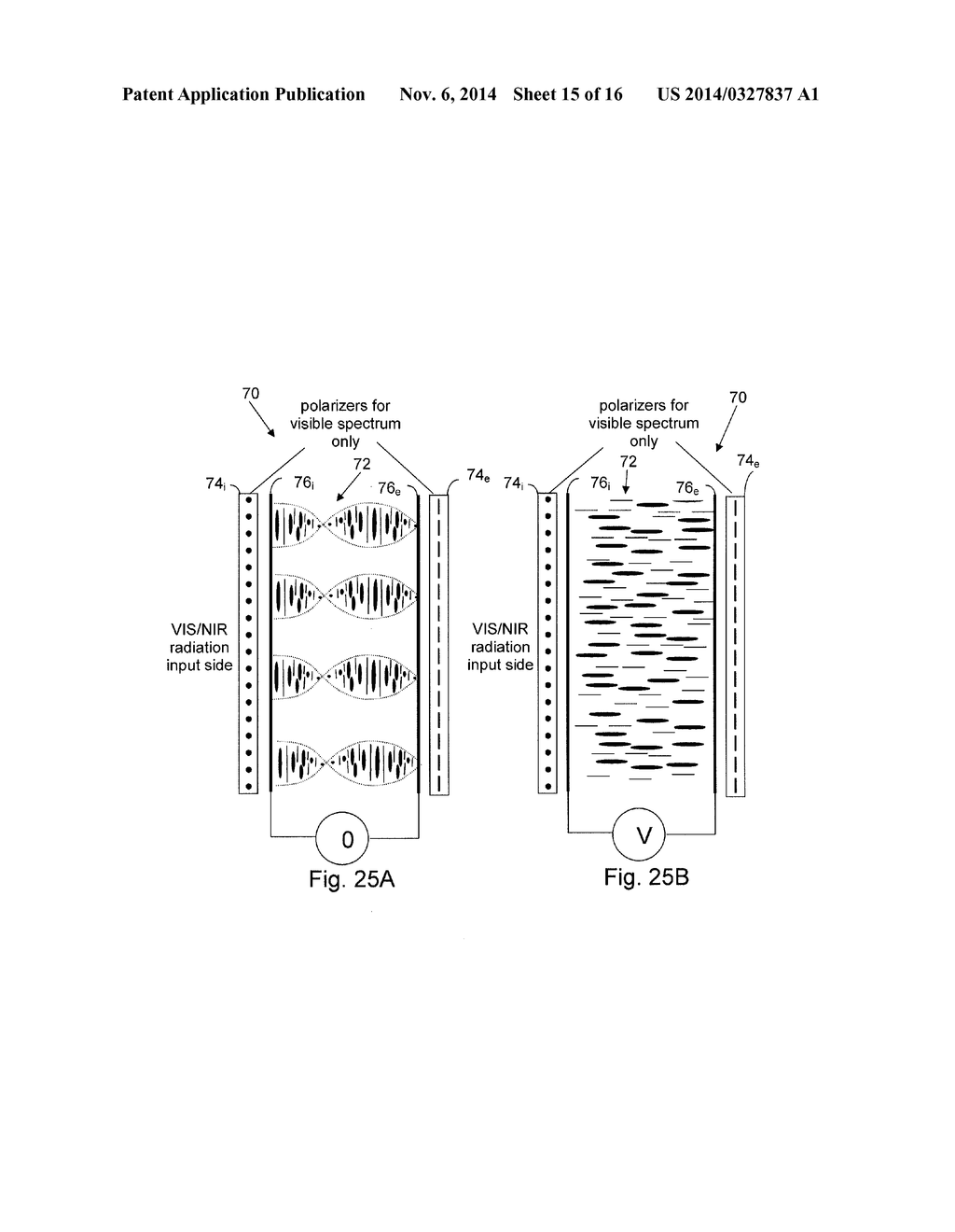 ENHANCED VISION SYSTEM IMPLEMENTED WITH OPTICAL SHUTTER ALTERNATELY     TRANSMITTING VISIBLE RADIATION AND NEAR INFRARED RADIATION - diagram, schematic, and image 16