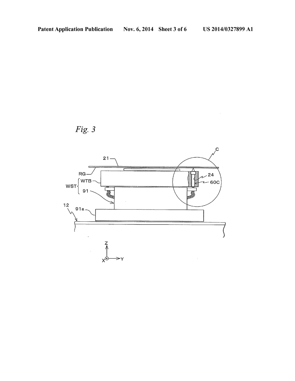 MOVABLE BODY SYSTEM, MOVABLE BODY DRIVE METHOD, PATTERN FORMATION     APPARATUS, PATTERN FORMATION METHOD, EXPOSURE APPARATUS, EXPOSURE METHOD,     AND DEVICE MANUFACTURING METHOD - diagram, schematic, and image 04