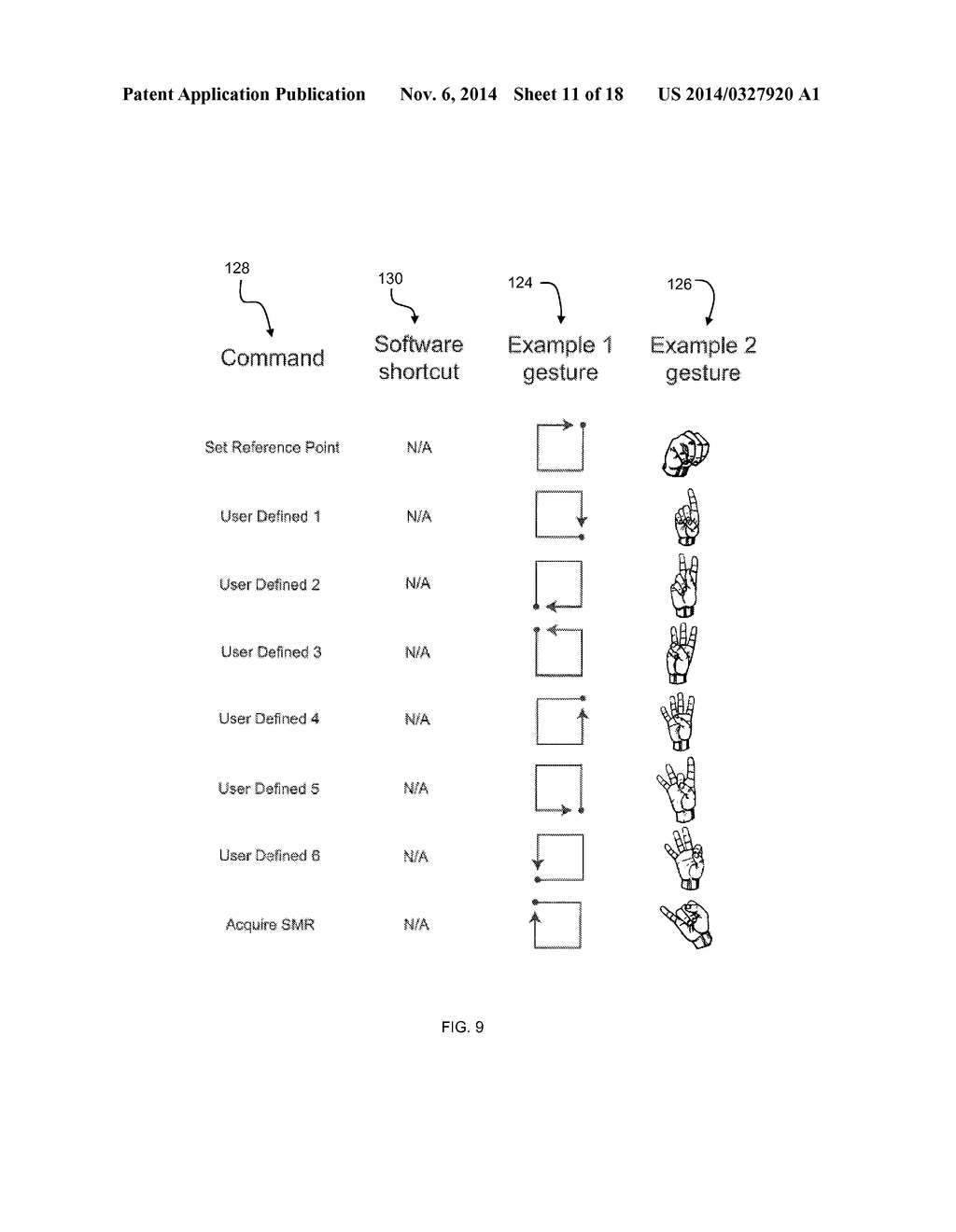 METHOD AND APPARATUS FOR USING GESTURES TO CONTROL A LASER TRACKER - diagram, schematic, and image 12