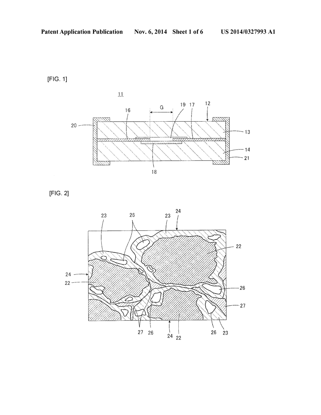 ESD PROTECTION DEVICE AND METHOD FOR PRODUCING THE SAME - diagram, schematic, and image 02