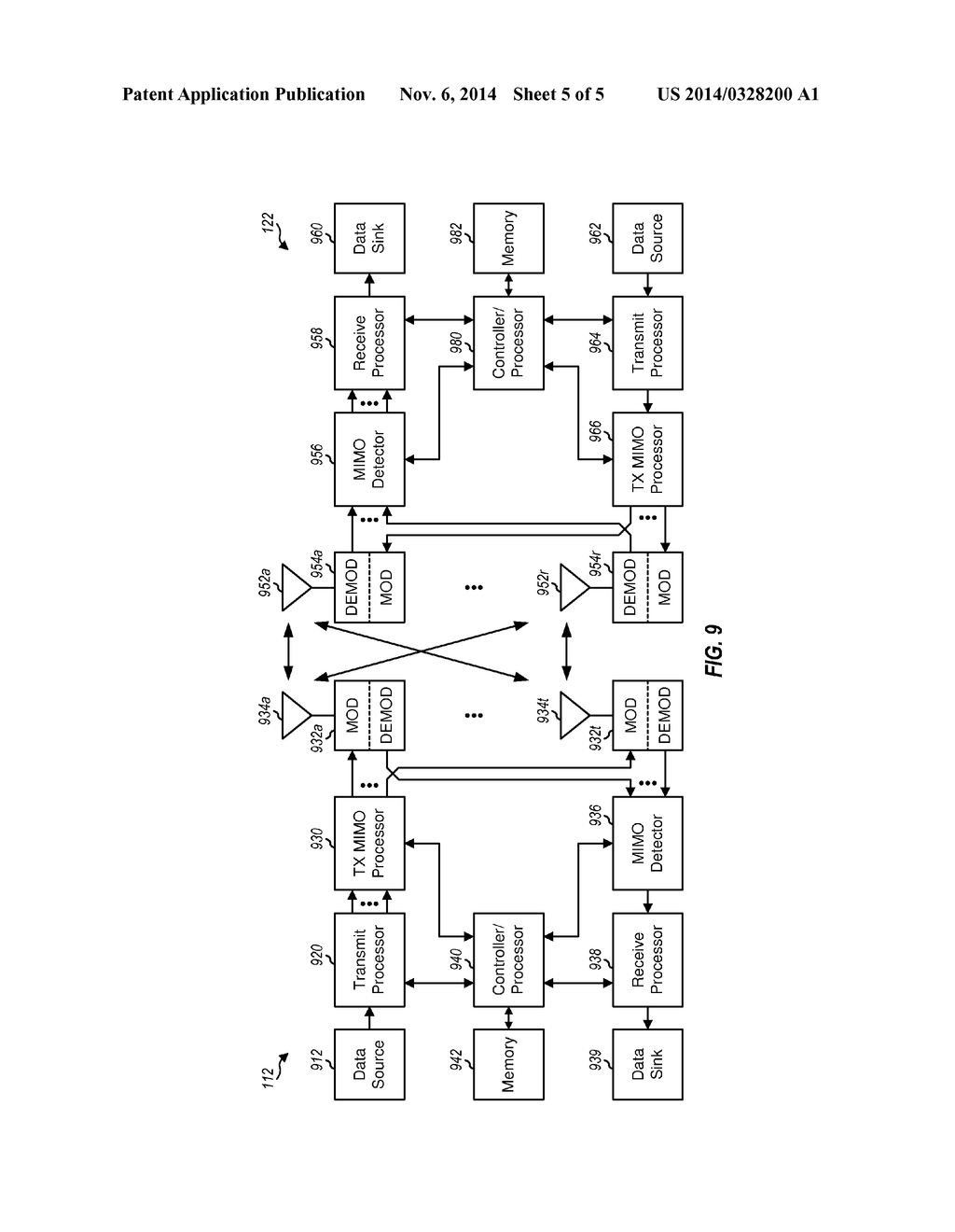 MITIGATION OF INTERFERENCE DUE TO PEER-TO-PEER COMMUNICATION - diagram, schematic, and image 06