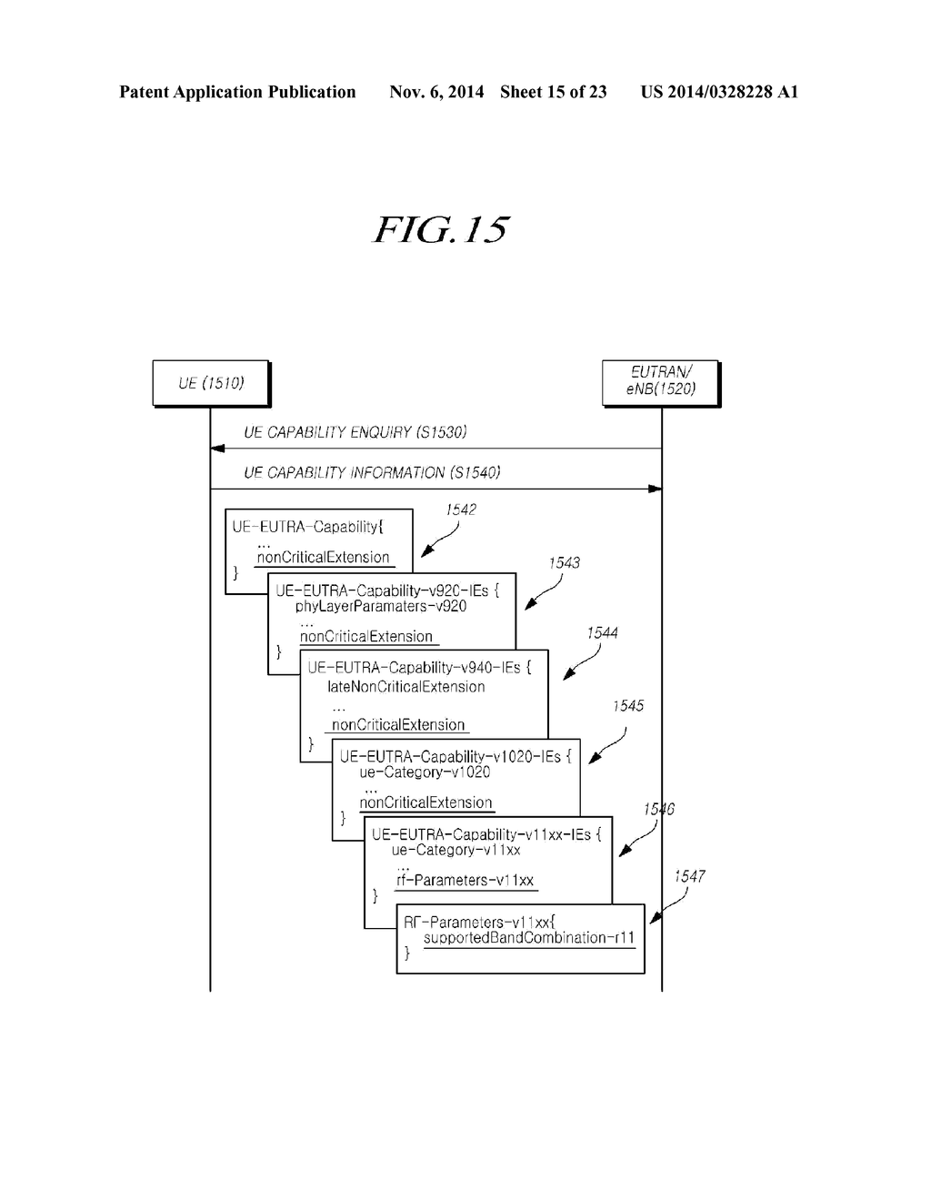 METHOD AND DEVICE FOR TRANSMITTING/RECEIVING TRANSMISSION MODE INFORMATION     ON USER TERMINAL IN INTER-BAND TDD TRANSMISSION SCHEME - diagram, schematic, and image 16