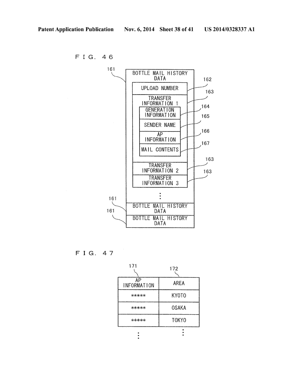 PORTABLE INFORMATION TERMINAL PORTABLE INFORMATION SYSTEM AND     COMPUTER-READABLE STORAGE MEDIUM HAVING STORED THEREON PORTABLE     INFORMATION TERMINAL CONTROL PROGRAM - diagram, schematic, and image 39