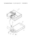 STORAGE DEVICE, A STORAGE OR TEST SYSTEM AND A METHOD OF MOUNTING A     STORAGE DEVICE diagram and image