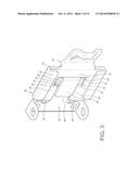 CONNECTION DEVICE FOR CABLE MANAGEMENT ARM AND SLIDE ASSEMBLY diagram and image