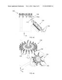 TRANSFER APPARATUS FOR TRANSFERRING ELECTRONIC DEVICES AND CHANGING THEIR     ORIENTATIONS diagram and image