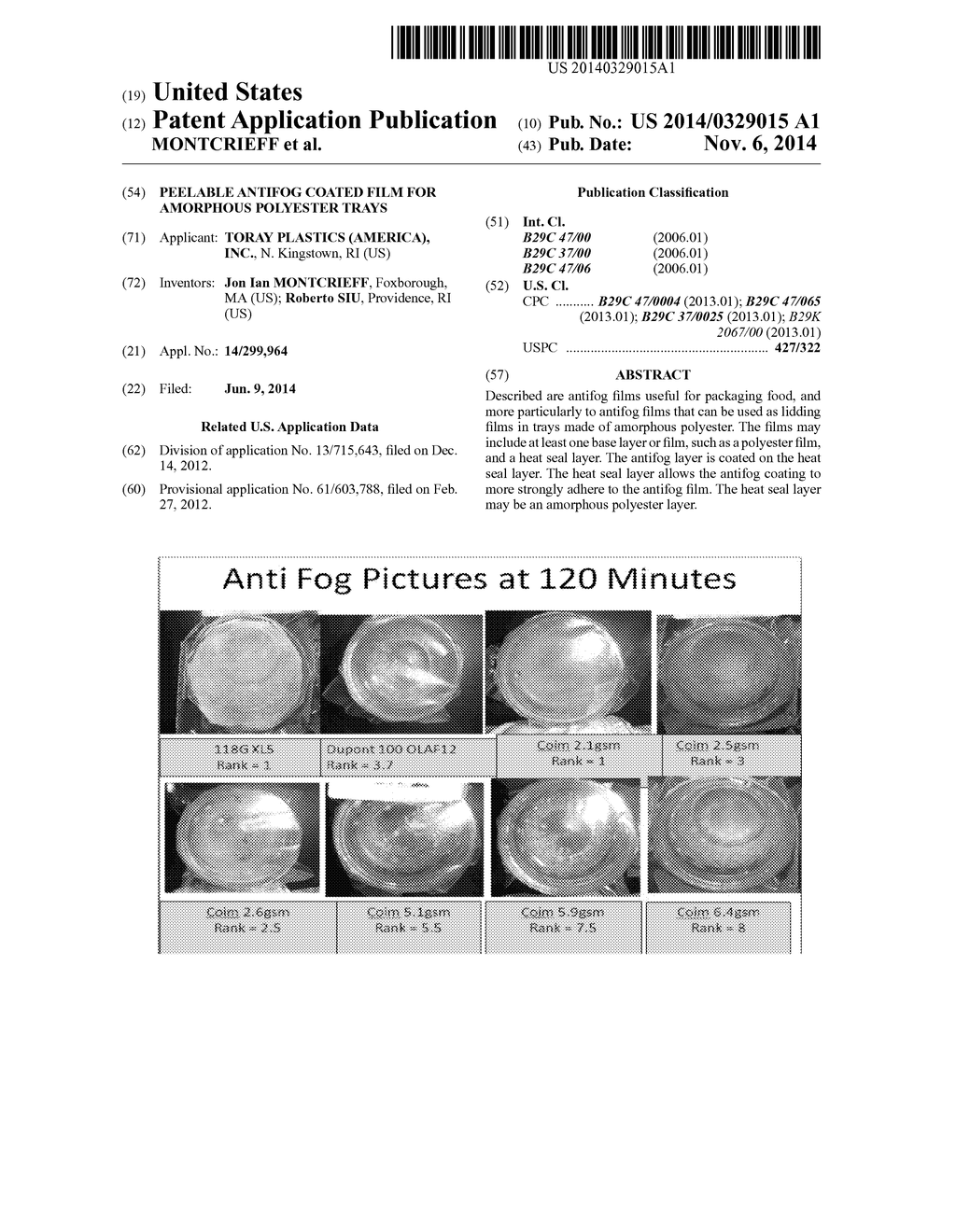 PEELABLE ANTIFOG COATED FILM FOR AMORPHOUS POLYESTER TRAYS - diagram, schematic, and image 01