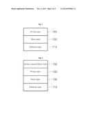 BIODEGRADABLE SHEETS HAVING ADHESIVE LAYER diagram and image