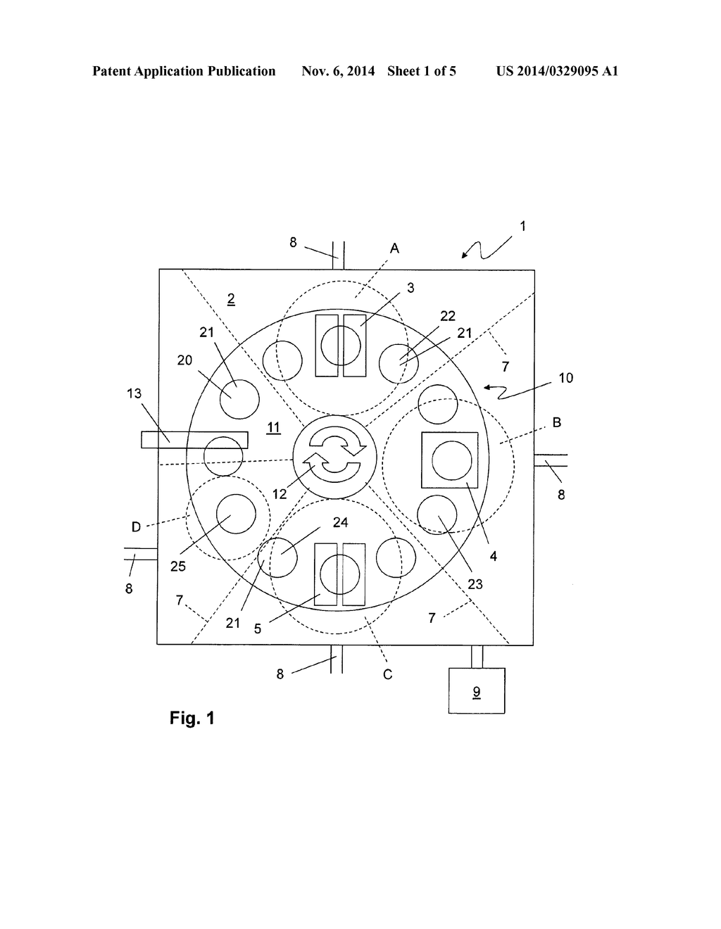 Method and Apparatus for Producing a Reflection-Reducing Layer on a     Substrate - diagram, schematic, and image 02