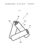 MATERIAL FOR LITUIM ION SECONDARY BATTERY AND USE OF THE SAME diagram and image