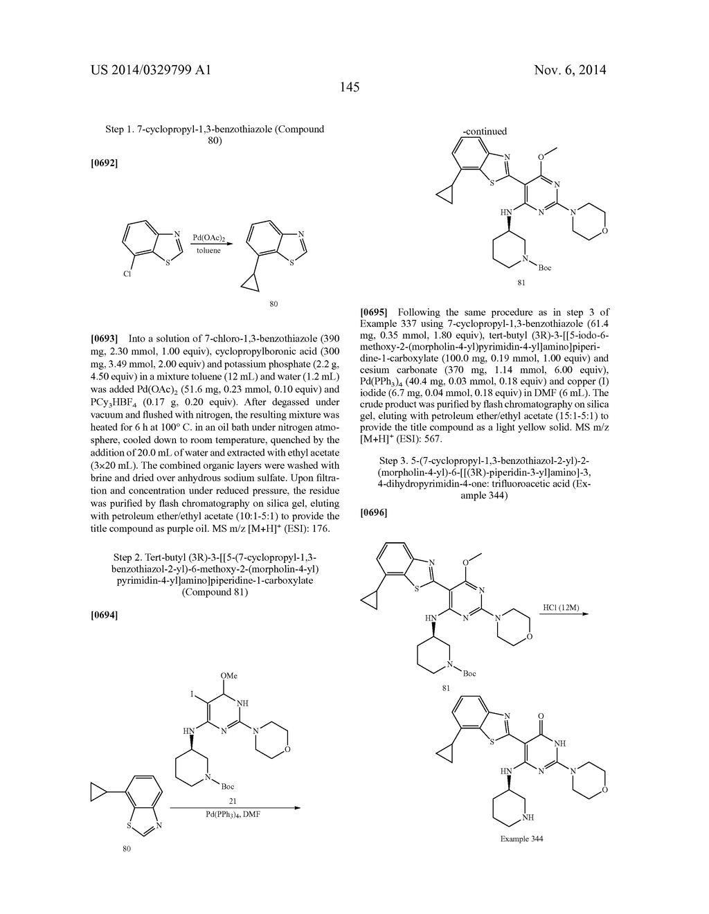 AMINOPYRIMIDINONES AS INTERLEUKIN RECEPTOR-ASSOCIATED KINASE INHIBITORS - diagram, schematic, and image 145